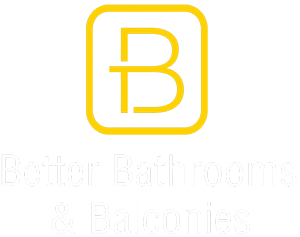Better Bathrooms and Balconies Logo